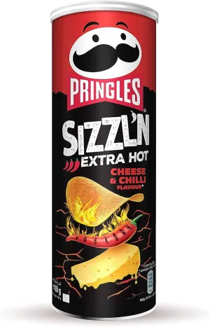 Pringles flame