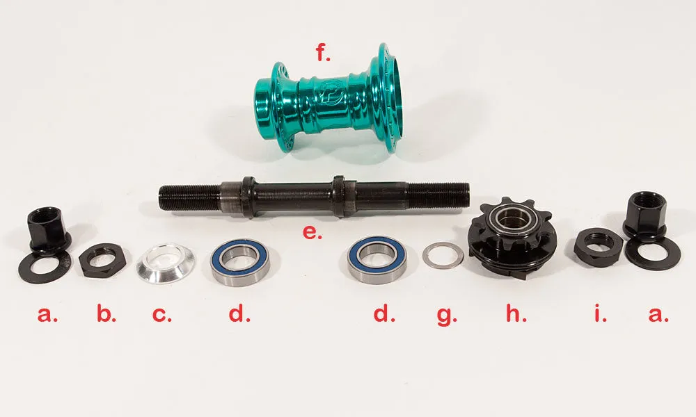 PROFILE AXLE LOCKING NUT