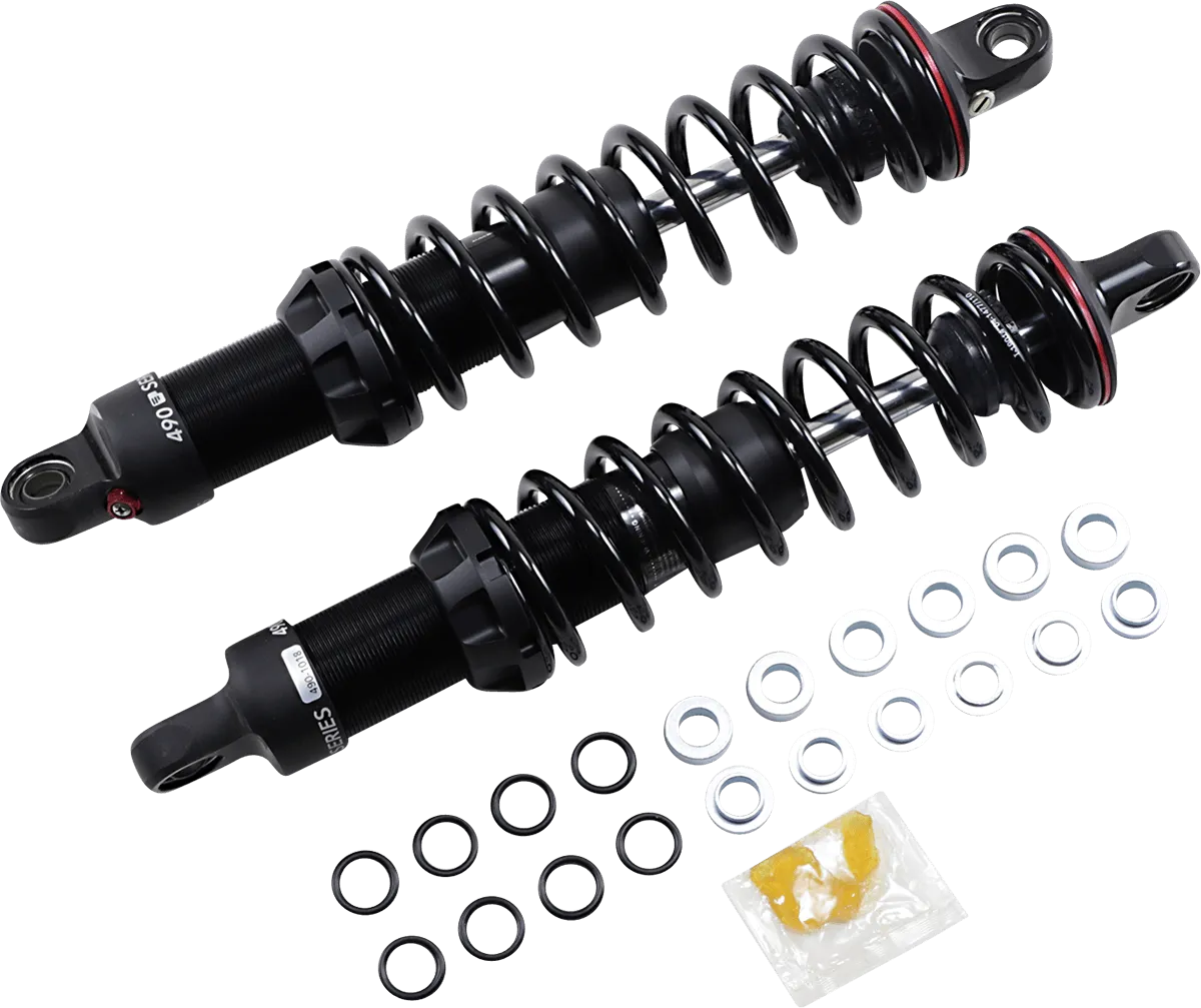 Progressive Suspension 490-1018 490 Standard Sport Series Shocks - 14in.  - Black