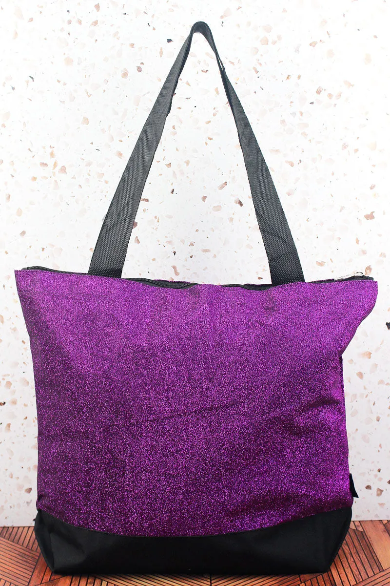 Purple Glitz & Glam Tote Bag