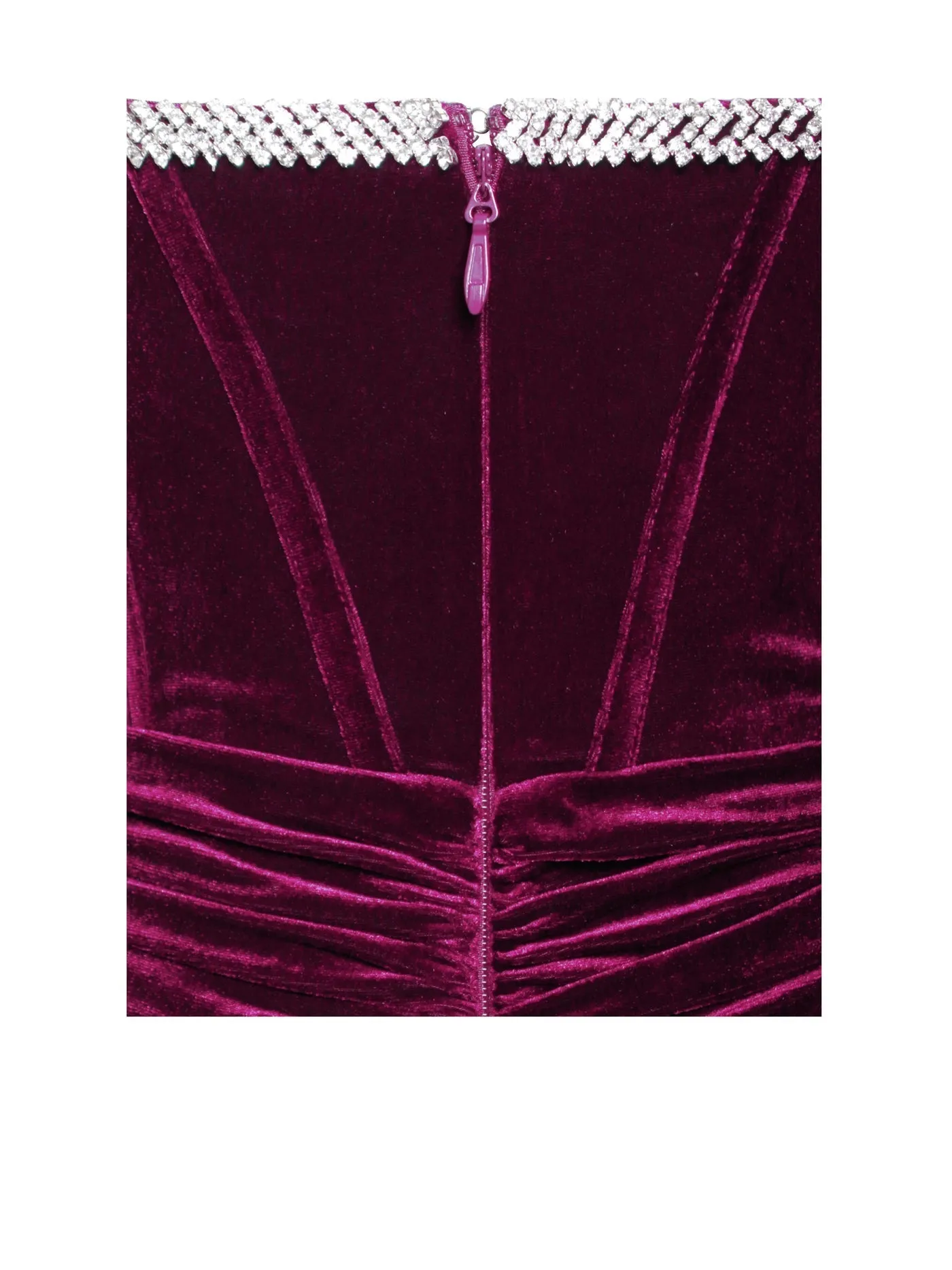 "MADISON" BURGUNDY VELVET OFF SHOULDER MINI DRESS