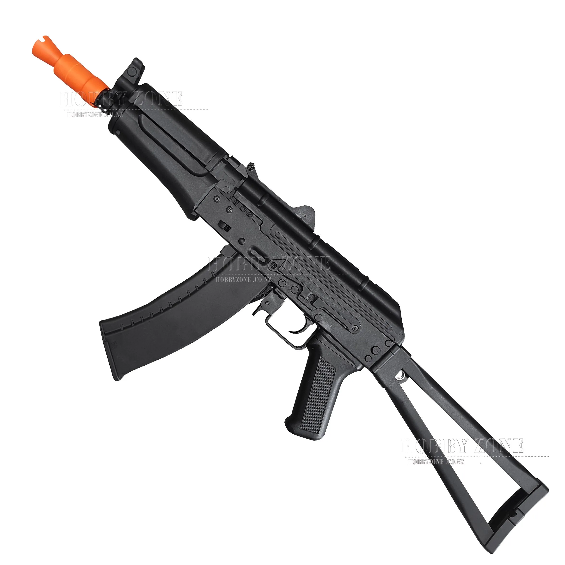 "Smoked BBQ Sauce" JM Gen 12 AK-74U Nylon Gel Ball Blaster [ID Check R18   Requires Any One Membership: Airsoft, Paintball, or NZDA]