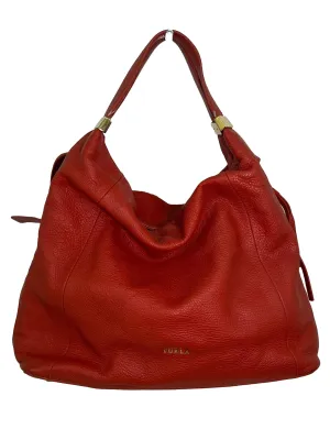Red Leather Handbag