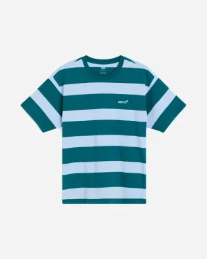 Red Tab Vintage Tee - Throwback Atlantic Deep
