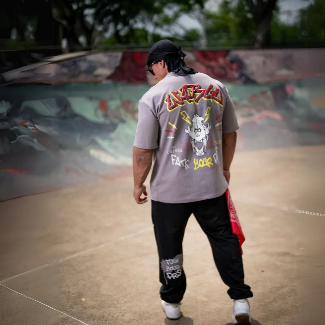 REGULAR TEE INSIGNIA CALLEJERA - GRAY