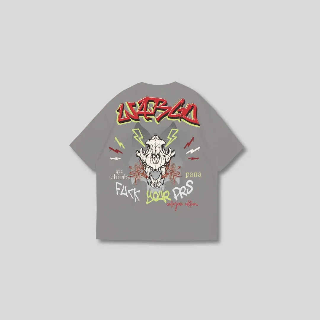 REGULAR TEE INSIGNIA CALLEJERA - GRAY