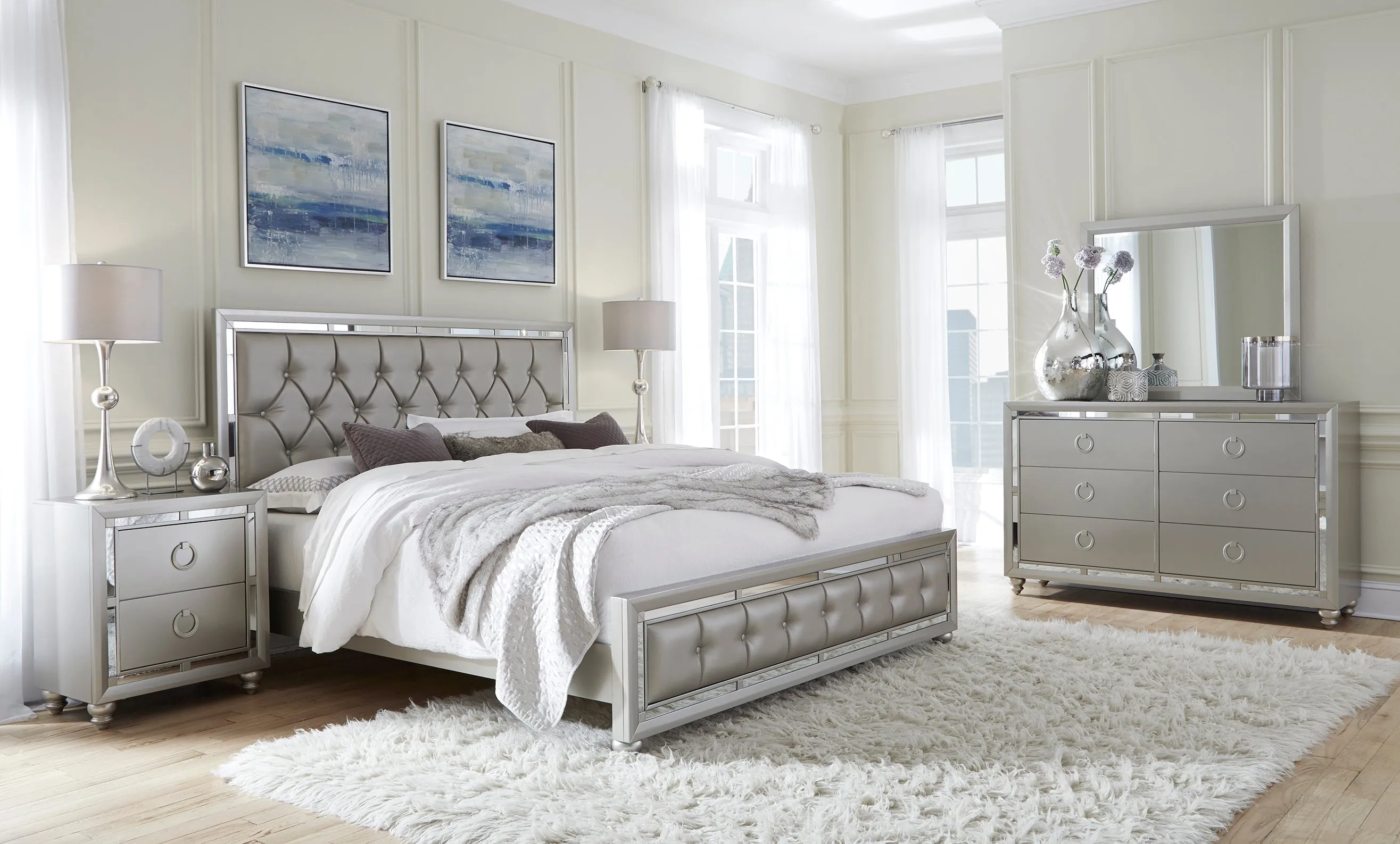 Riley Panel Bedroom Set