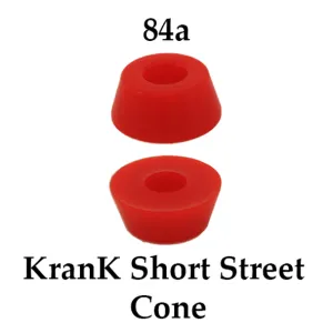 RipTide KranK Short Street Cone skateboard bushings