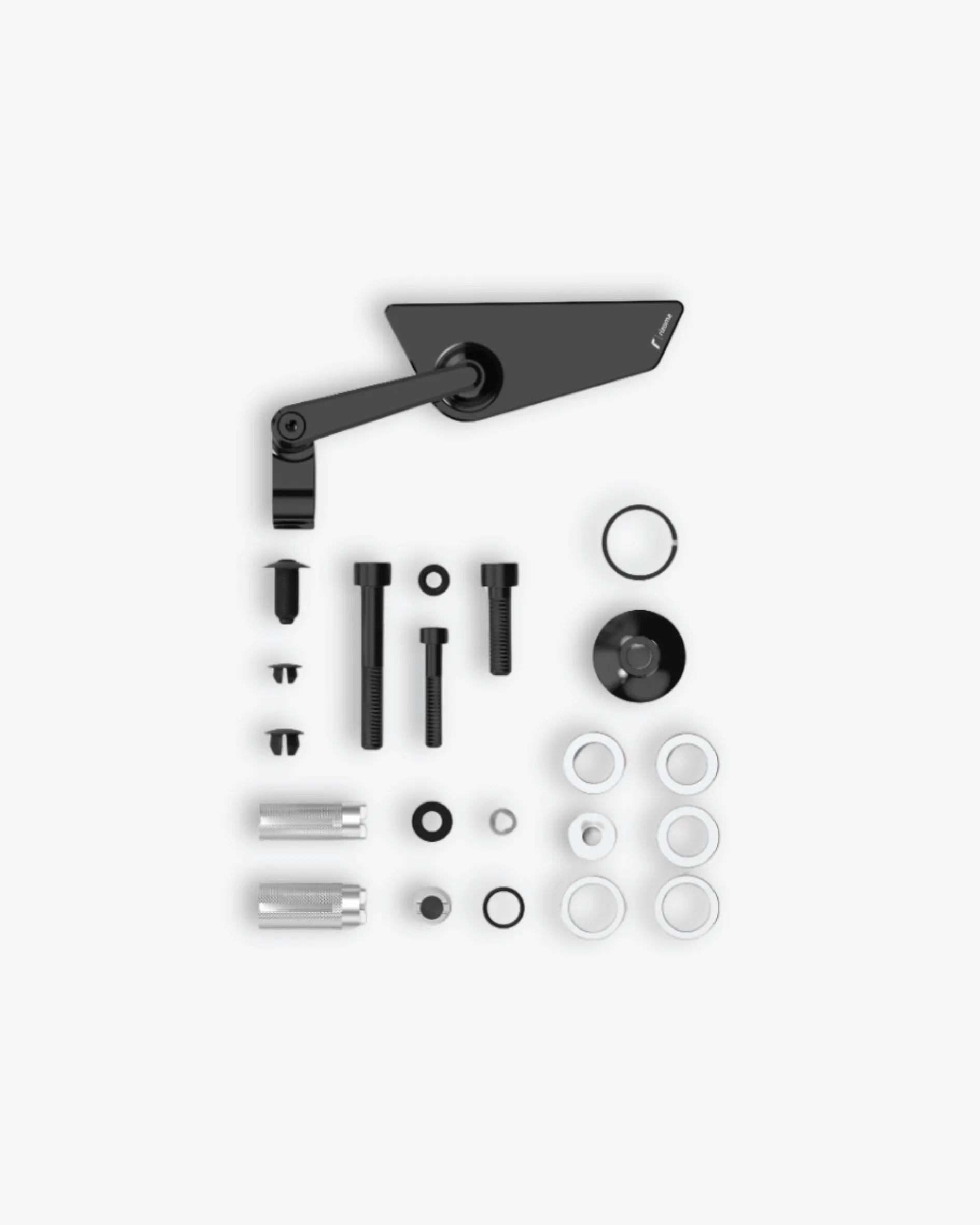 Rizoma Bar End Mirror Kit For Triumph Street Twin