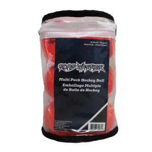 Road Warrior 12 Pack Street Hockey Balls