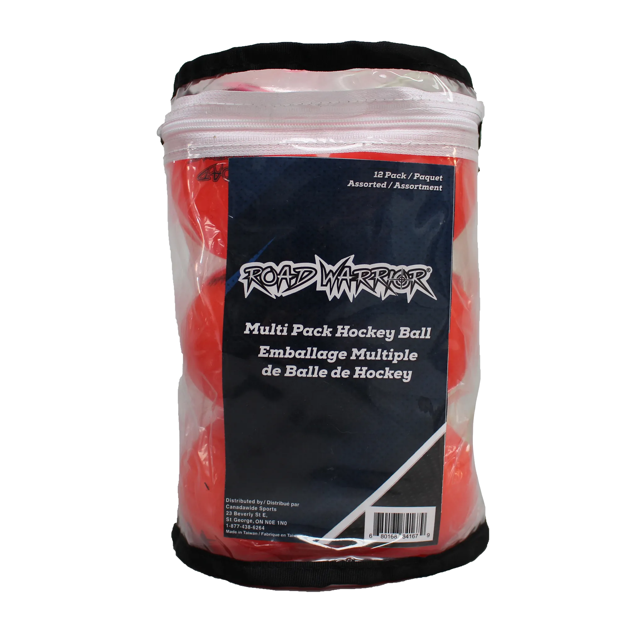 Road Warrior 12 Pack Street Hockey Balls