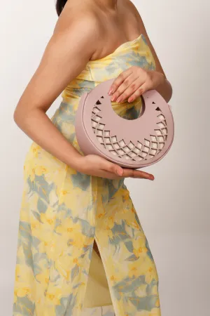 Rose pink Aurora Circle Bag