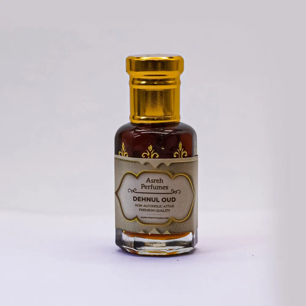 Royal Oud, Dehnul Oud & Amber Oud 12ml Each, Pack Of 3 - Asreh Premium Quality Attar