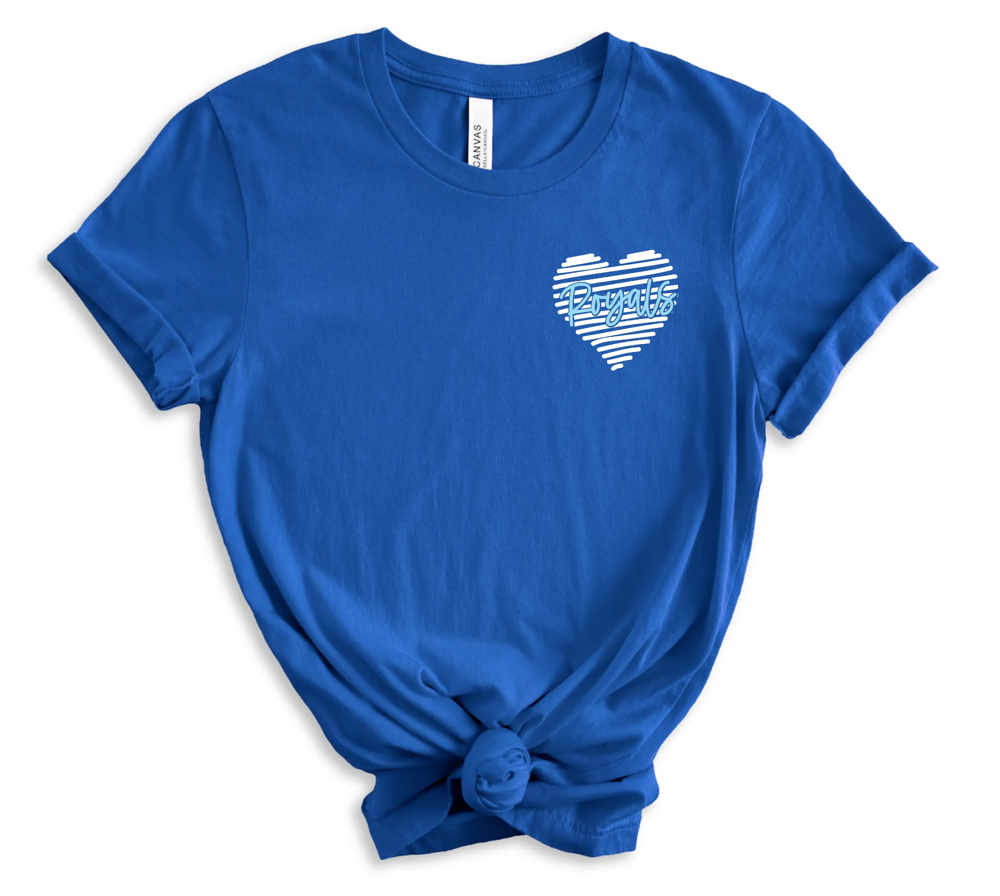Royals Scribble Heart Pocket (D300)