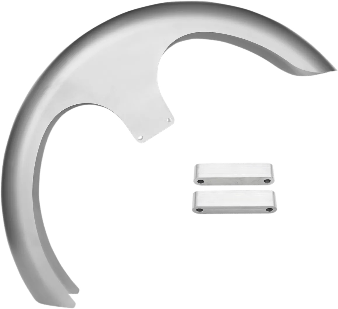 Russ Wernimont Designs RWD-50183-D Custom Dresser Front Fender - 6in. W for 26in. Front Wheel - 48 3/4in. L (LS-3 Style)