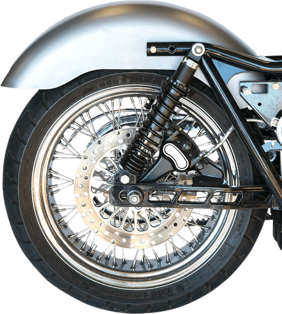 Russ Wernimont Designs RWD-50421 Custom Dyna Rear Fender - 7-1/2in.w