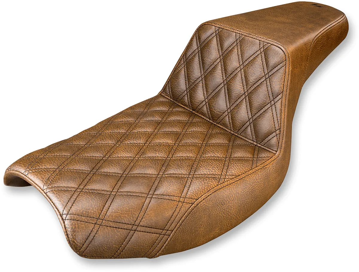 Saddlemen 882-09-175BR Step Up Full LS Seat - Brown