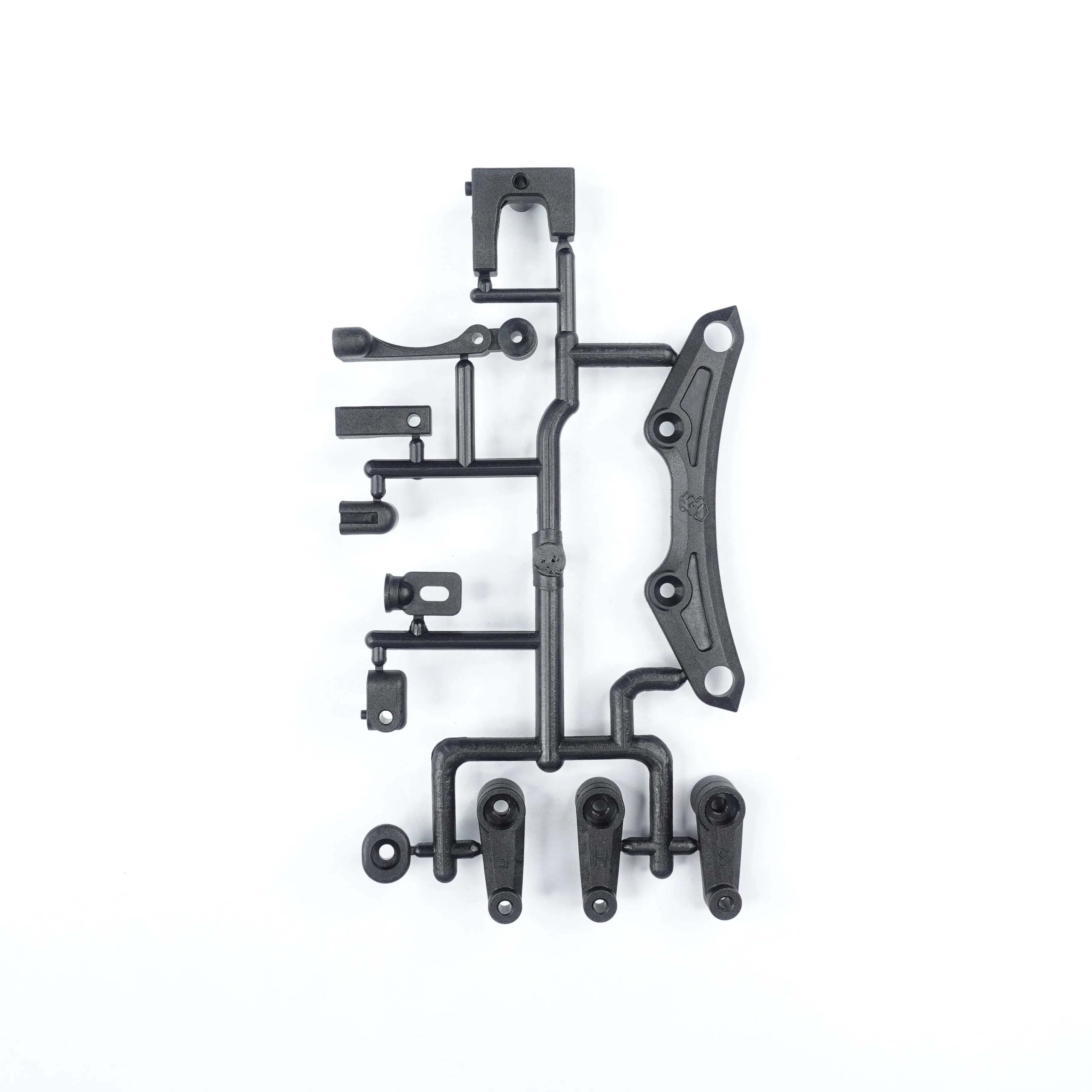 SAK-XS104 Front Upper Bumper and Servo Horn Set For Sakura XI Sport