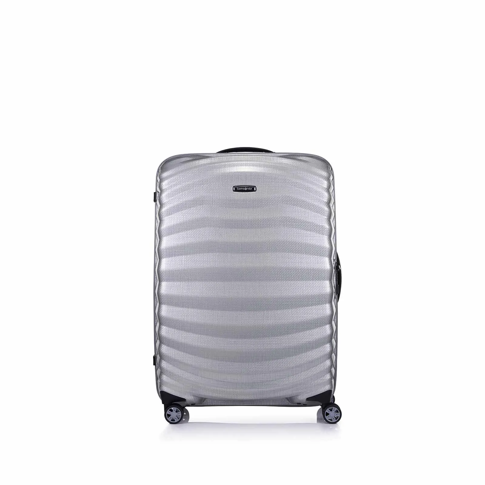 Samsonite Lite-Shock Sport 75cm Suitcase Silver