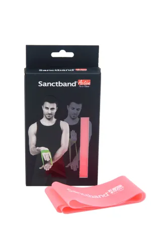 Sanctband Active 13" Resistance Exercise Loop Band (Level 1 Pink)