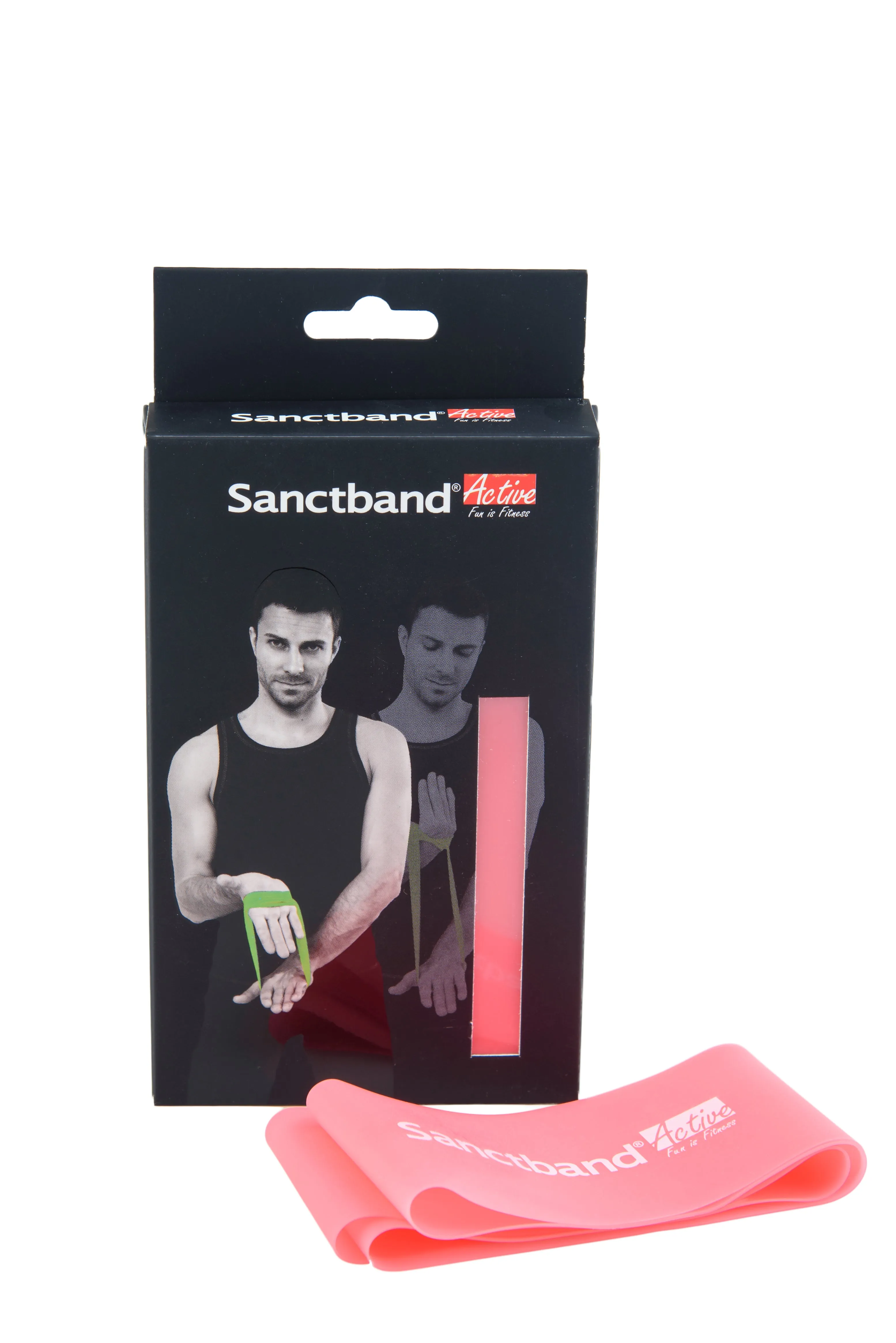 Sanctband Active 13" Resistance Exercise Loop Band (Level 1 Pink)