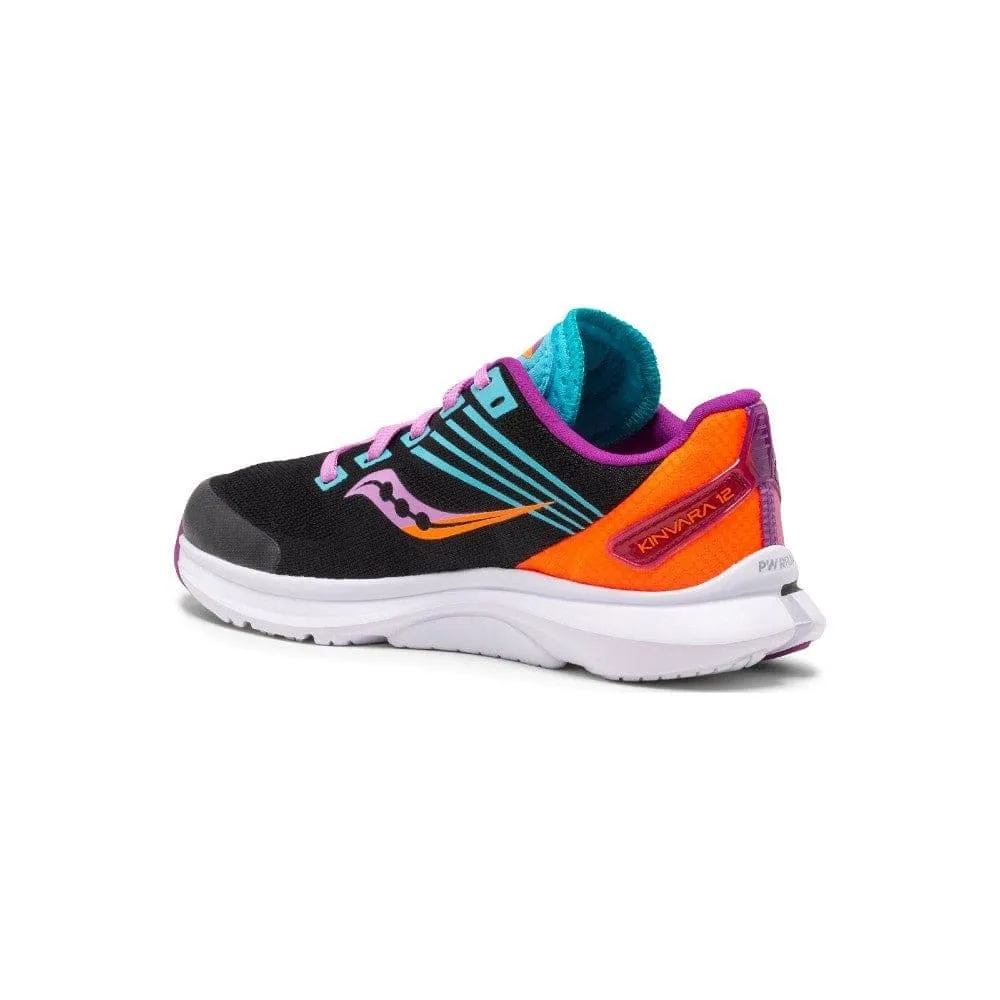 Saucony Kinvara 12 (Junior) - Black/Pink