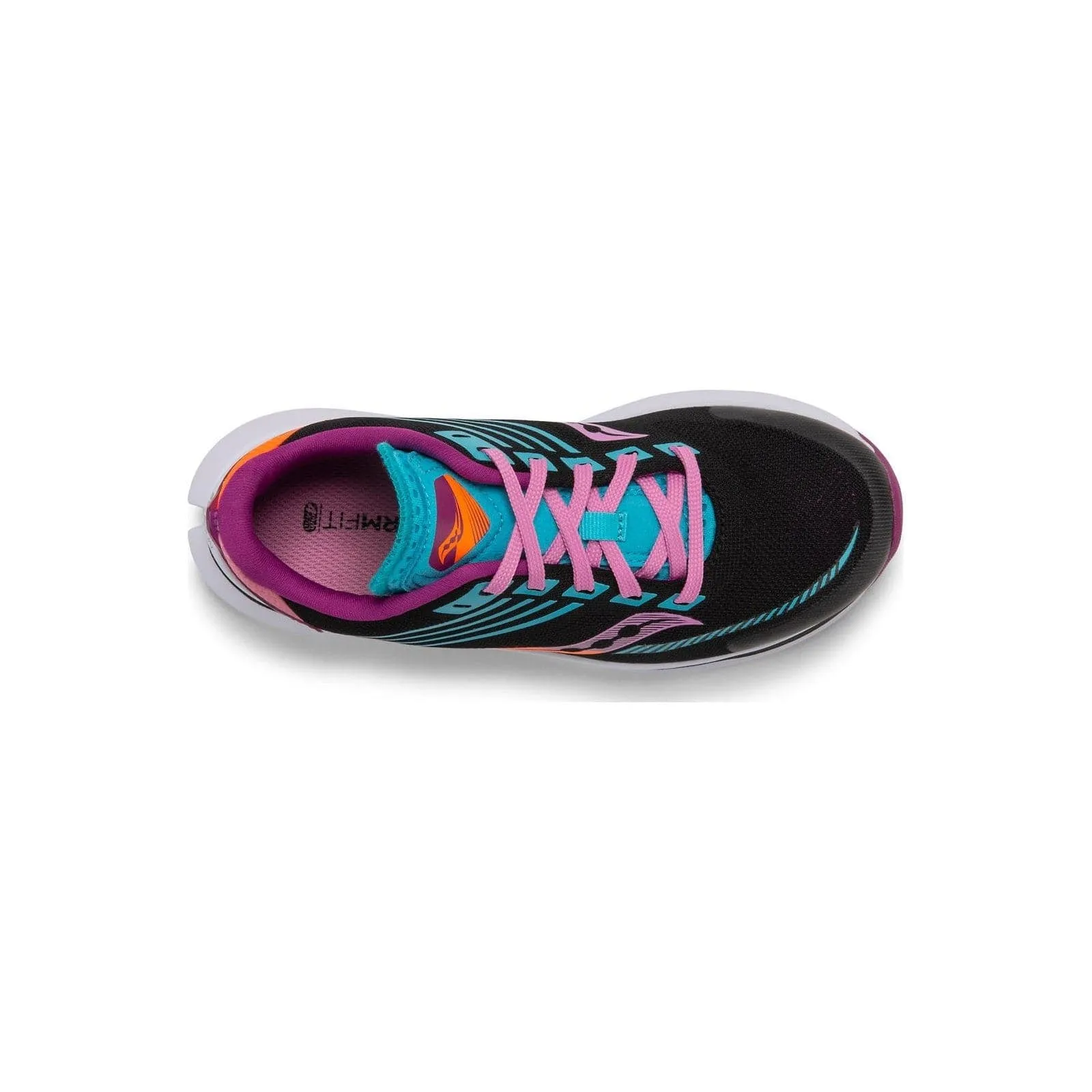 Saucony Kinvara 12 (Junior) - Black/Pink