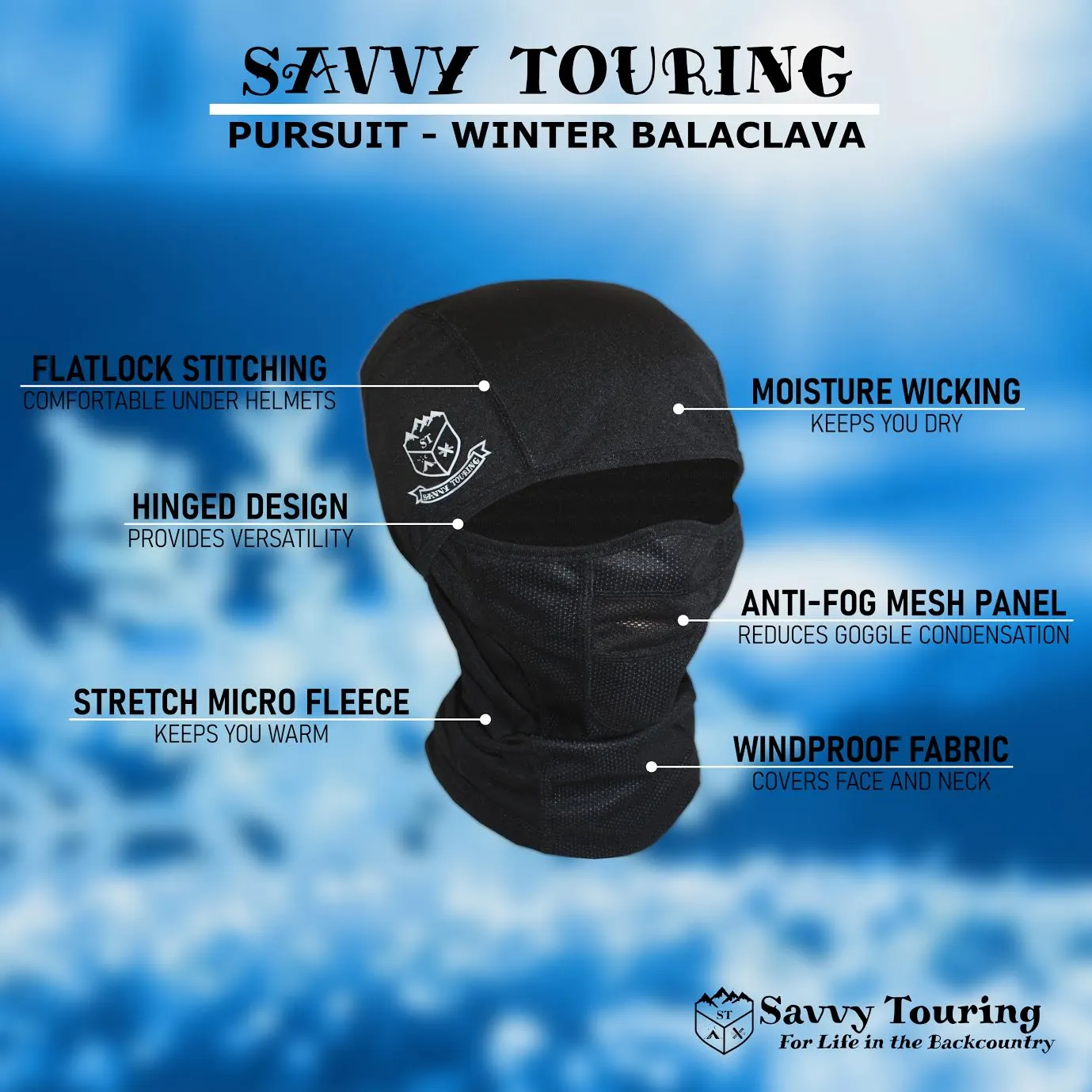 Savvy Touring Balaclava