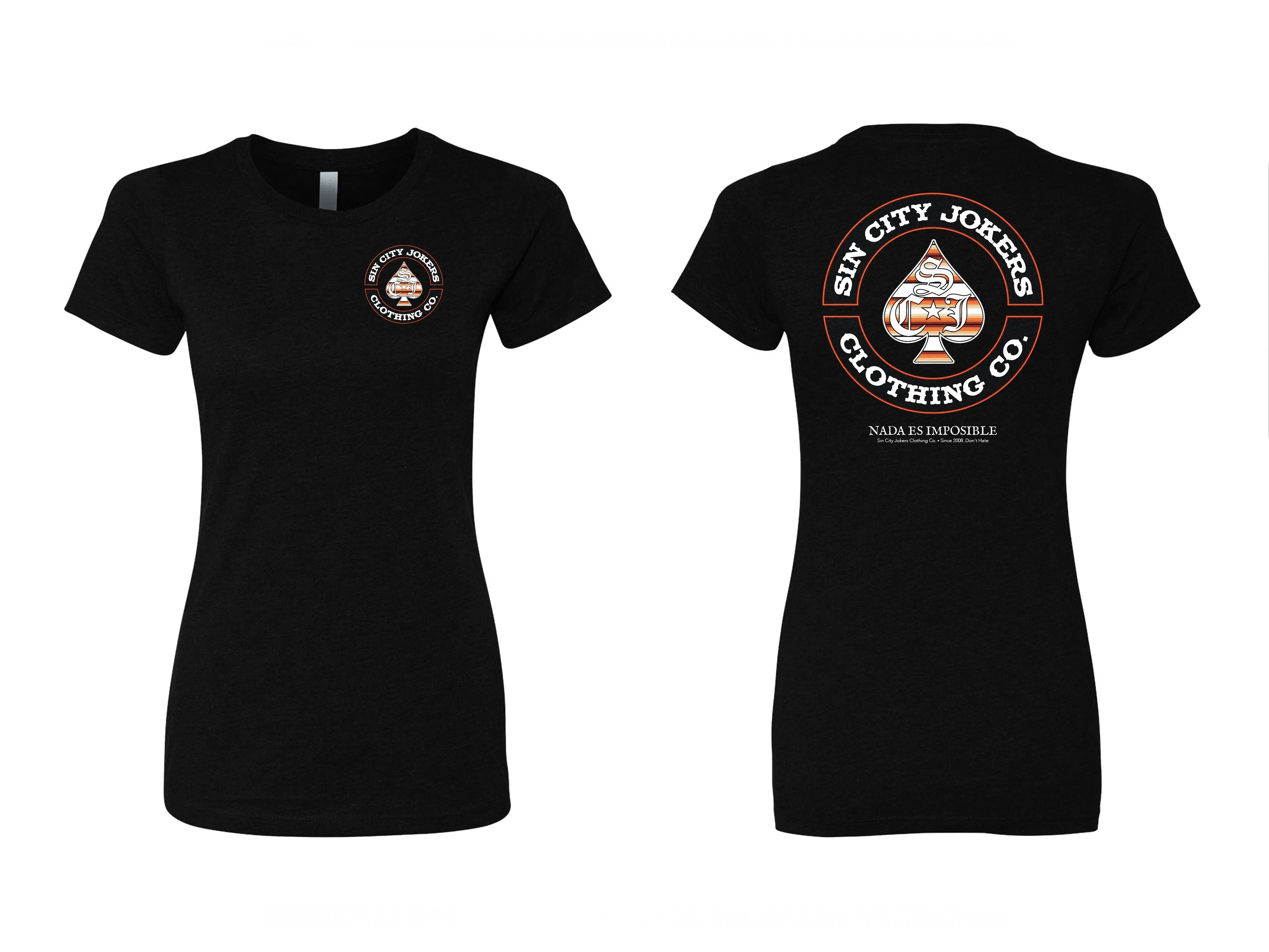 SCJ Sarape Spade Ladies Tee