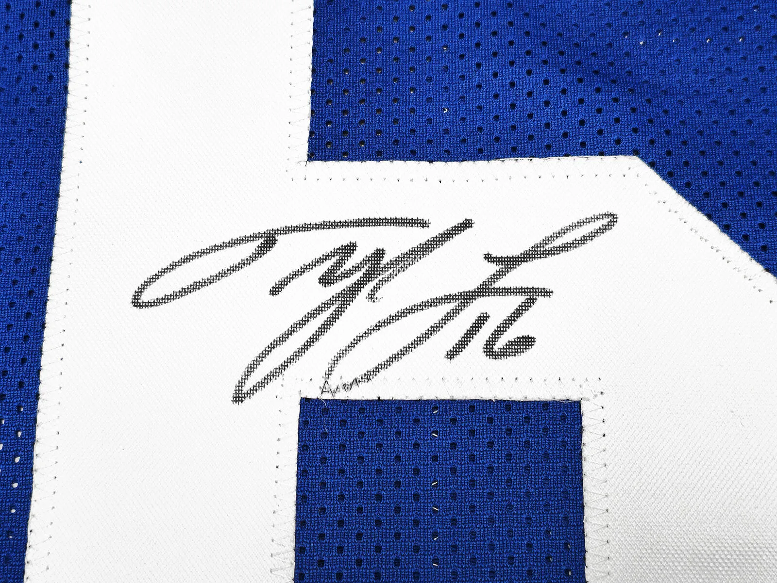 SEATTLE SEAHAWKS TYLER LOCKETT AUTOGRAPHED THROWBACK JERSEY MCS HOLO 222038
