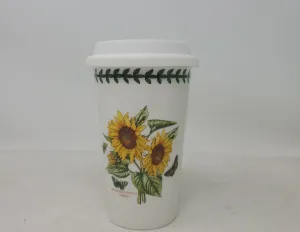 Set Of 2 Portmeirion Botanic Garden 11 oz Travel Mugs B3C2