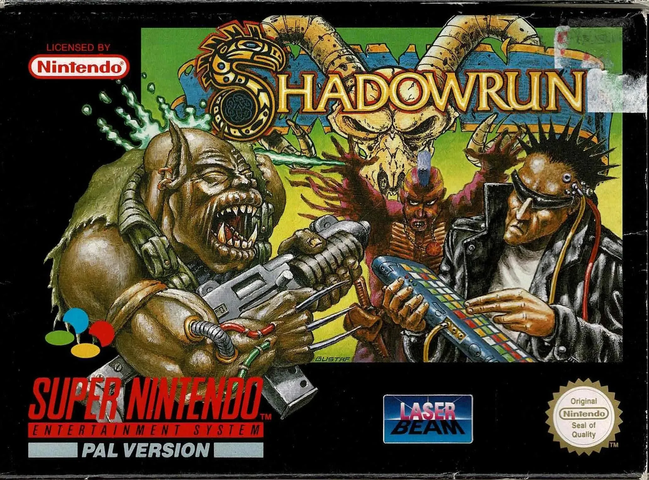 Shadowrun i æske (SWE u. manual & m. kosmetiske fejl)