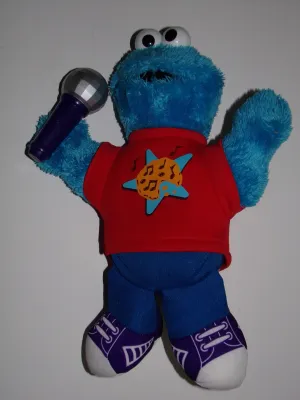Singing Talking Sesame Street Cookie Monster