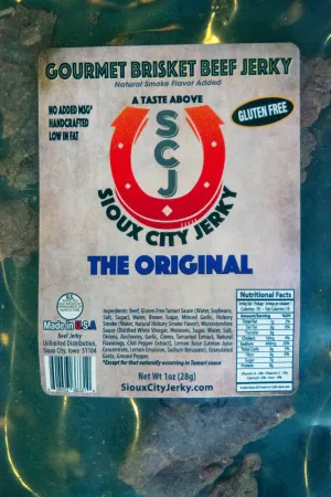 Sioux City Gourmet Beef Jerky for the Pantry