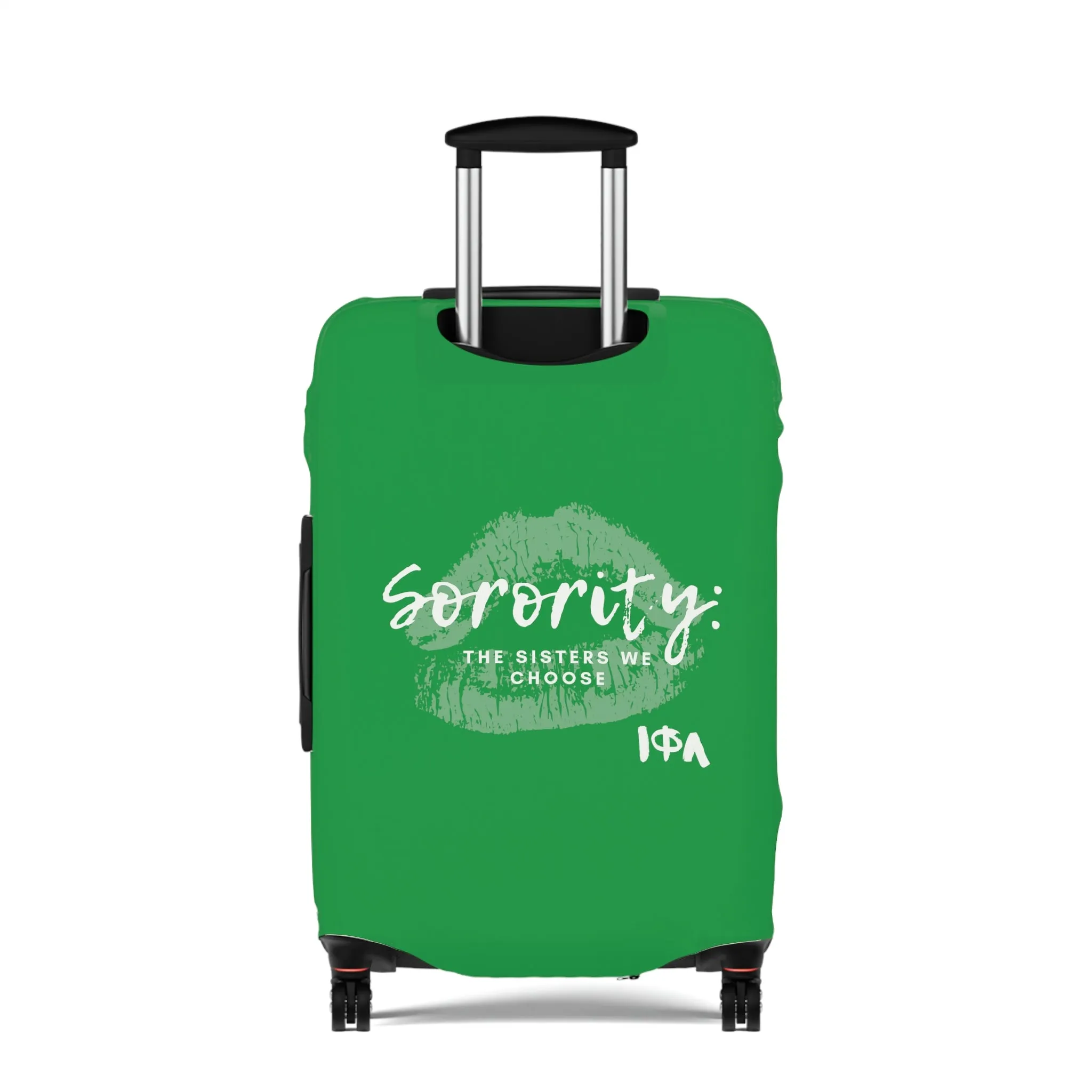 Sisters We Choose Luggage Cover Green