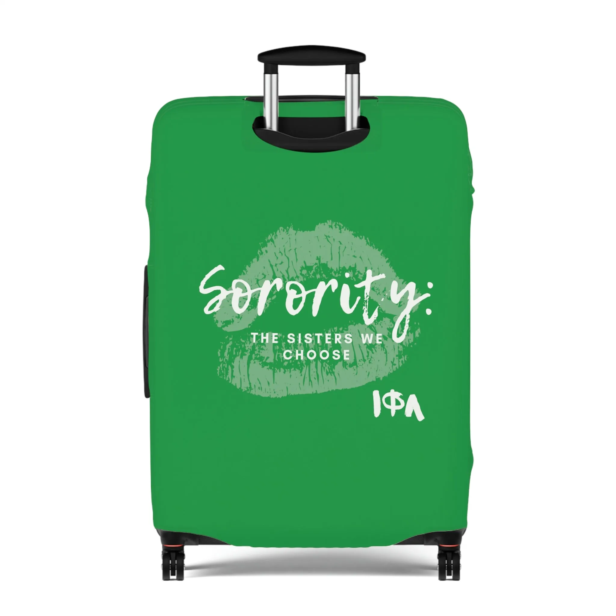 Sisters We Choose Luggage Cover Green