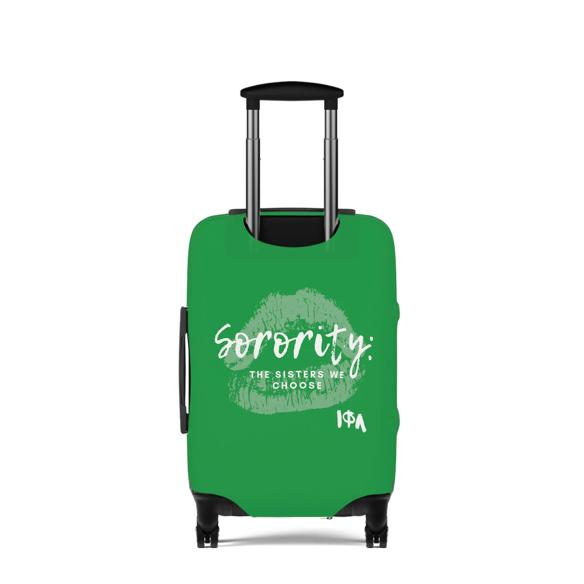Sisters We Choose Luggage Cover Green