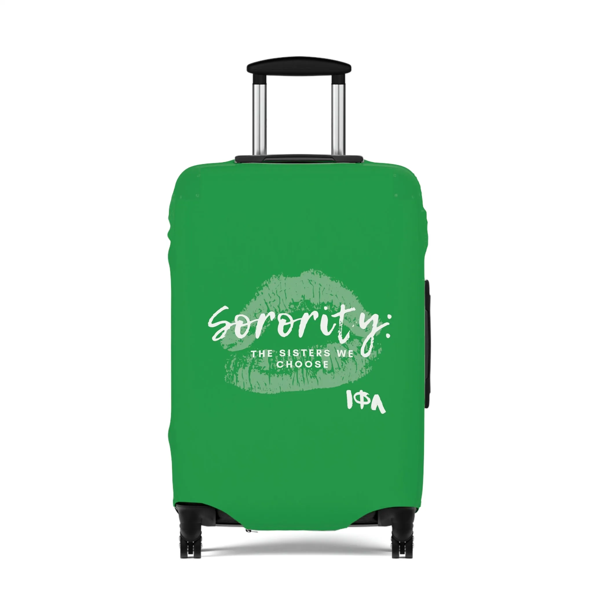 Sisters We Choose Luggage Cover Green