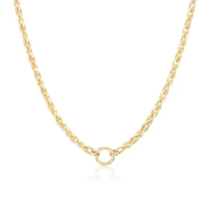 Small Teardrop Chain Necklace