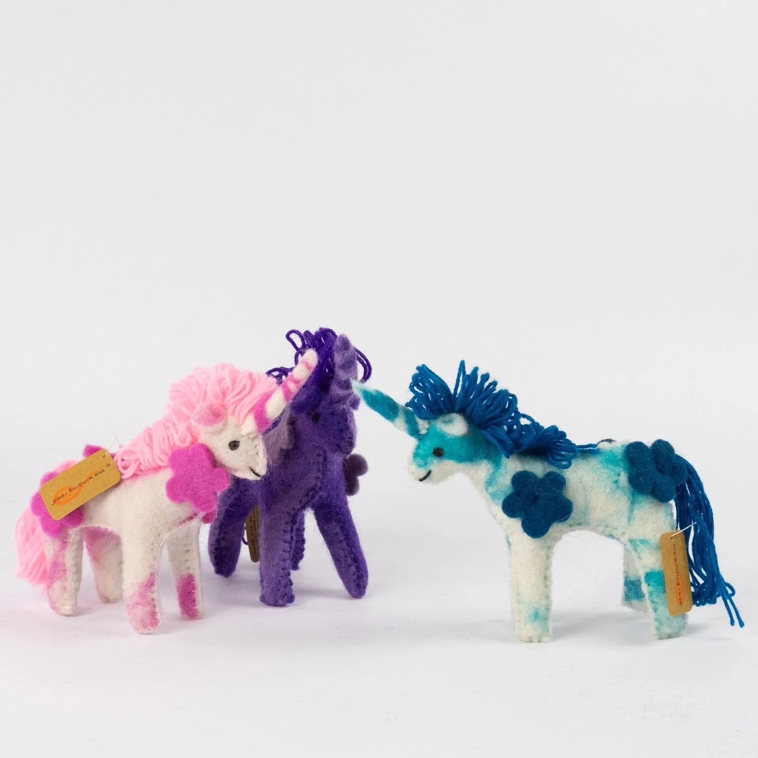 Small Wool Felt Unicorn