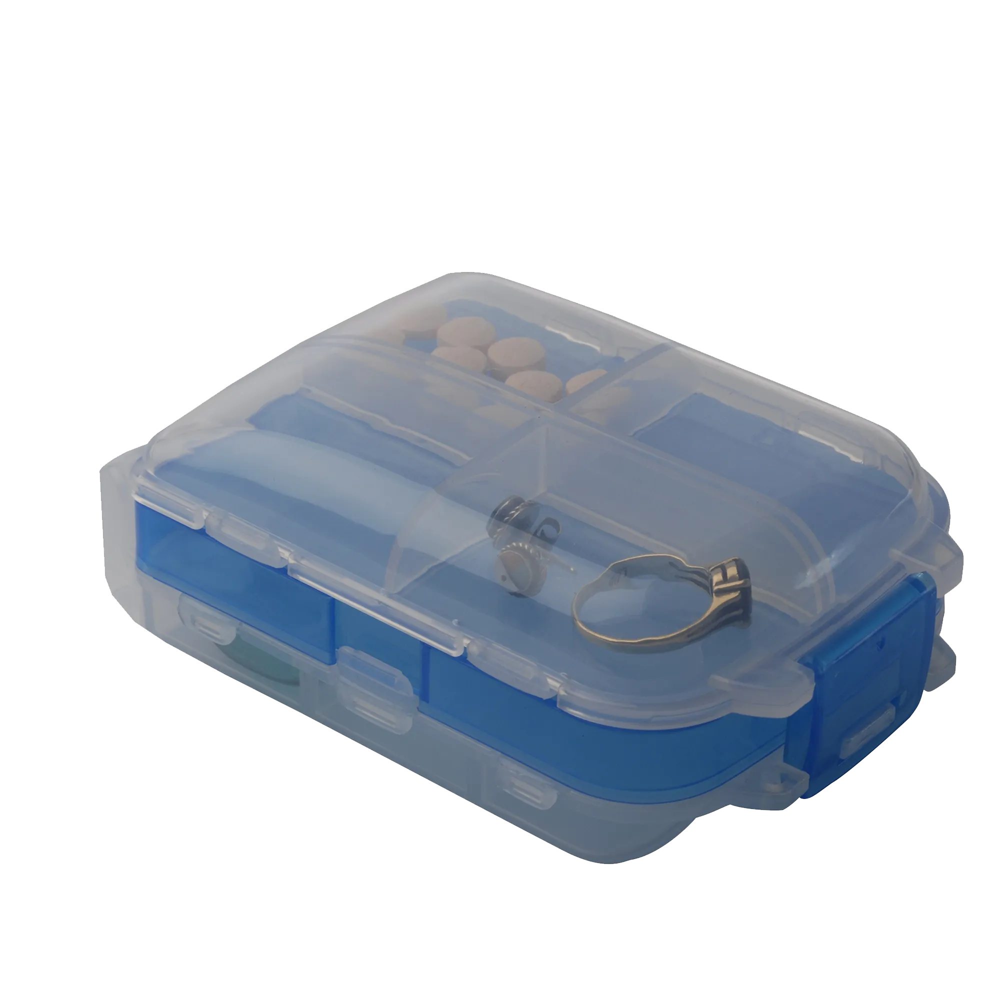 Smooth Trip Tri-Fold Pill and Storage Box