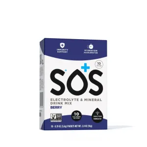 SOS Hydration, SOS electrolyte mineral mixed granules (diarrhea and hydration) multiple flavors