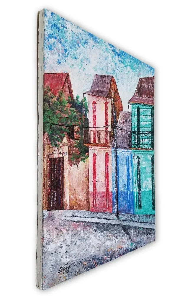 Southern Streetview, Haiti (Part 2) - Premium - 16 x 20 inc. by W. Celeus