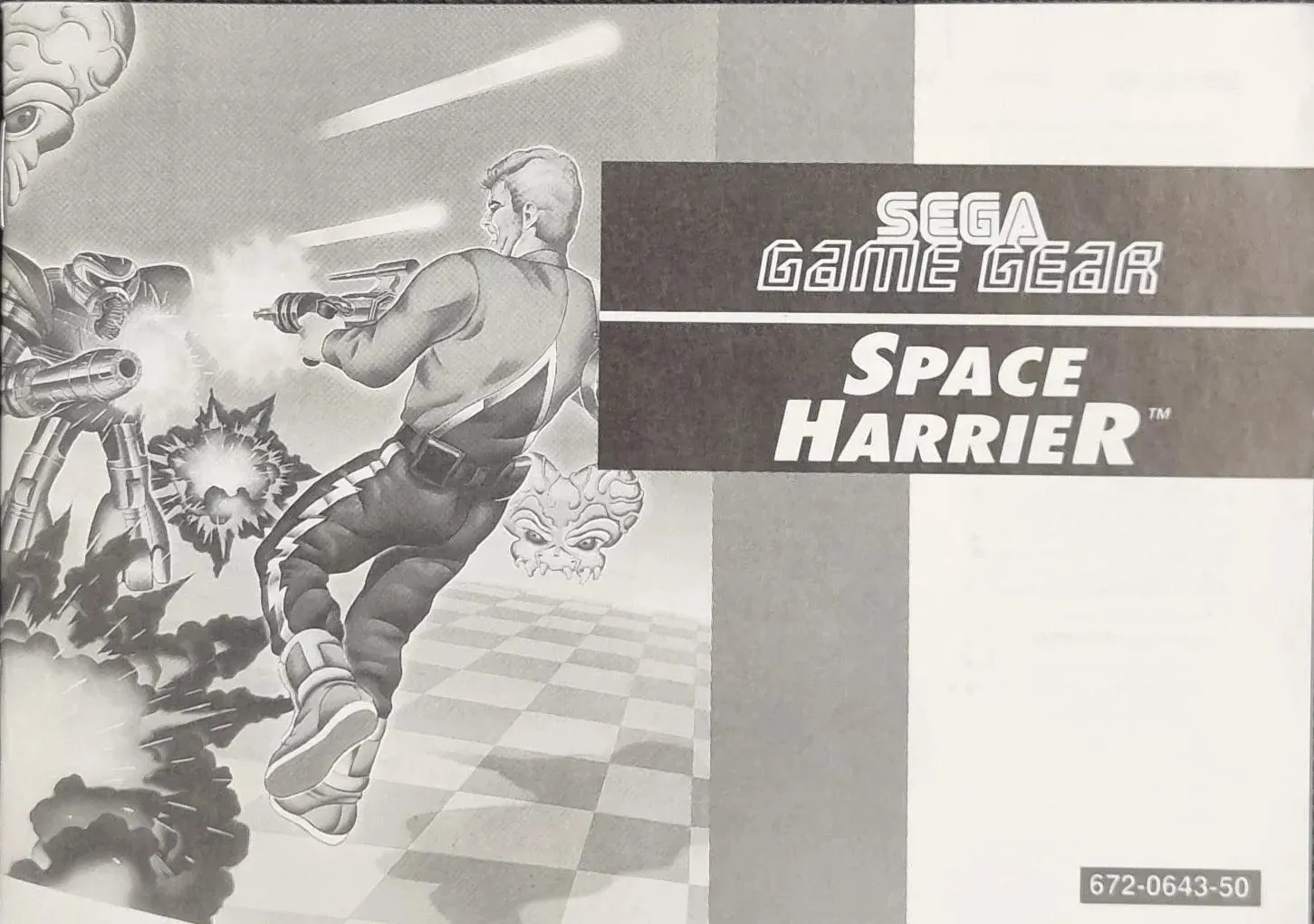 Space Harrier manual