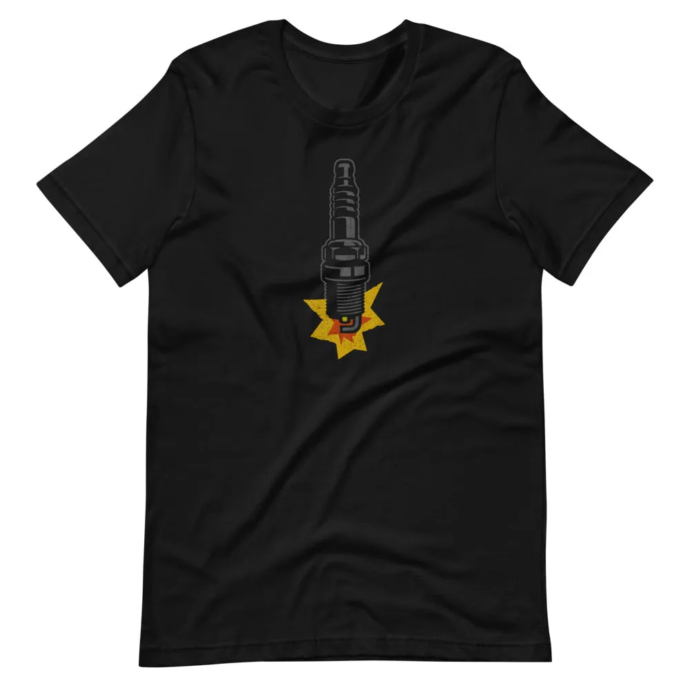 Spark Plug Short-Sleeve Unisex T-Shirt
