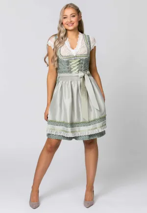 Stockerpoint Mini Dirndl 2pcs. 55cm "Ruby" sage (32) closeout