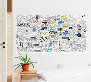 Street Art - XXL Coloring