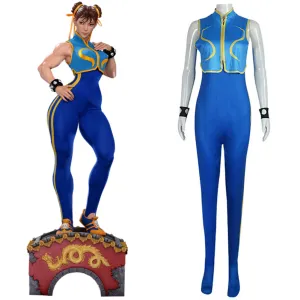 Street Fighter ZERO Chun LiCosplay Costume Outfits Halloween Carnival Party Disguise Suit