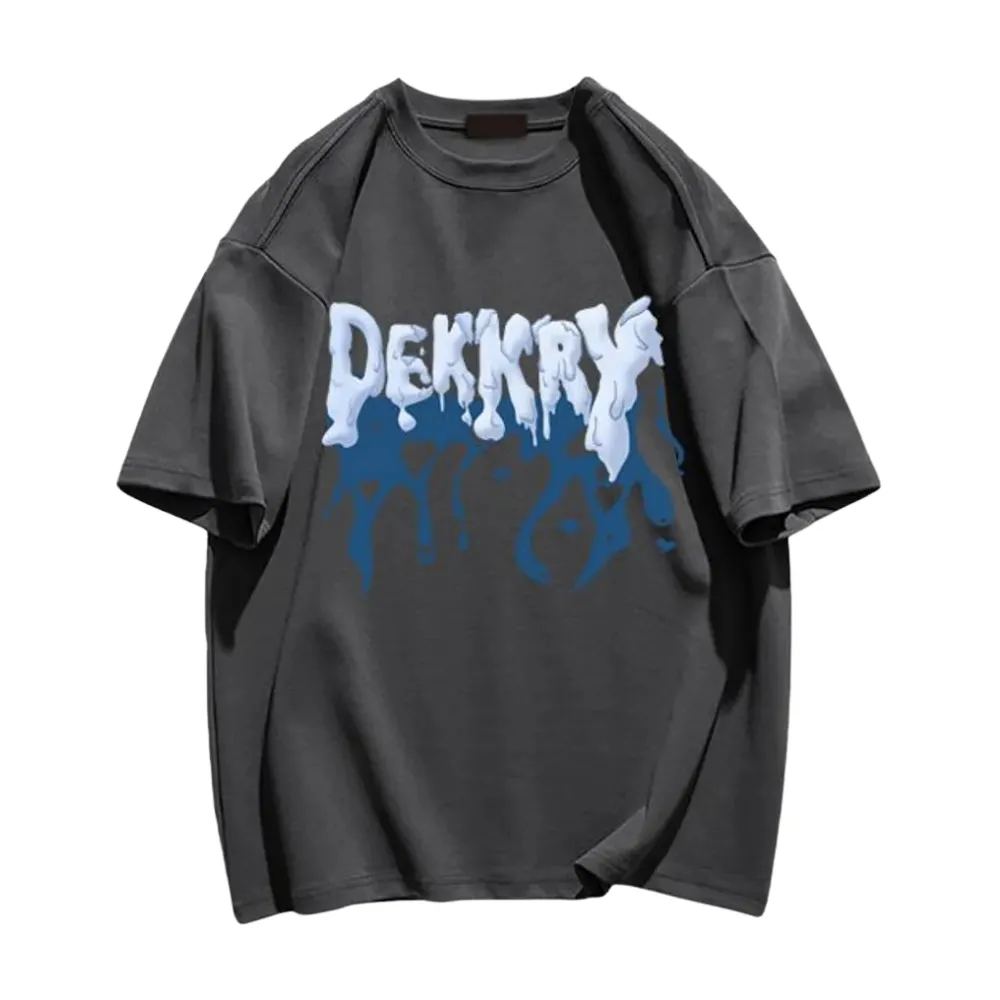Street Graffiti Alphabet Print T-shirt