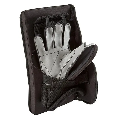 Street Hockey Senior Goalie Blocker- White/Black